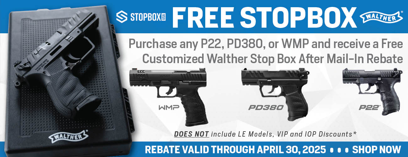 Walther Stopbox Rebate